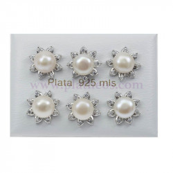 copy of Pendientes plata con perlas
