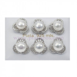 copy of Pendientes plata con perlas